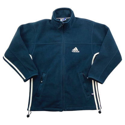 Vintage 90s 00s Navy Blue Adidas Fleece M