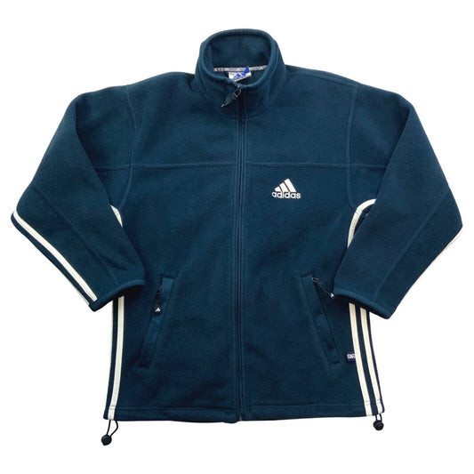Vintage 90s 00s Navy Blue Adidas Fleece M