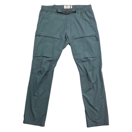 Vintage 90s 00s Blue Grey Fjällräven Cargo Utility Trousers L