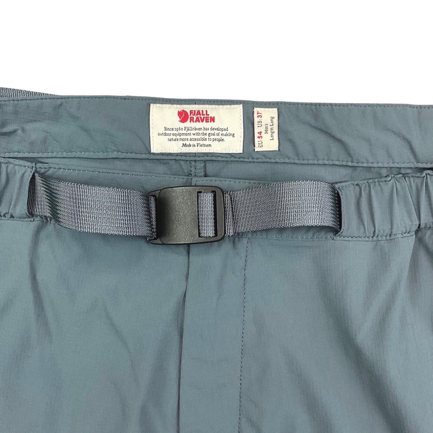 Vintage 90s 00s Blue Grey Fjällräven Cargo Utility Trousers L
