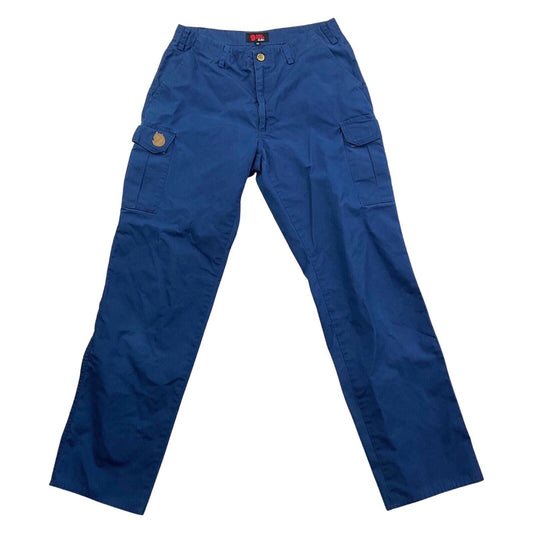 Vintage 90s 00s Blue Fjällräven Cargo Utility Trousers M