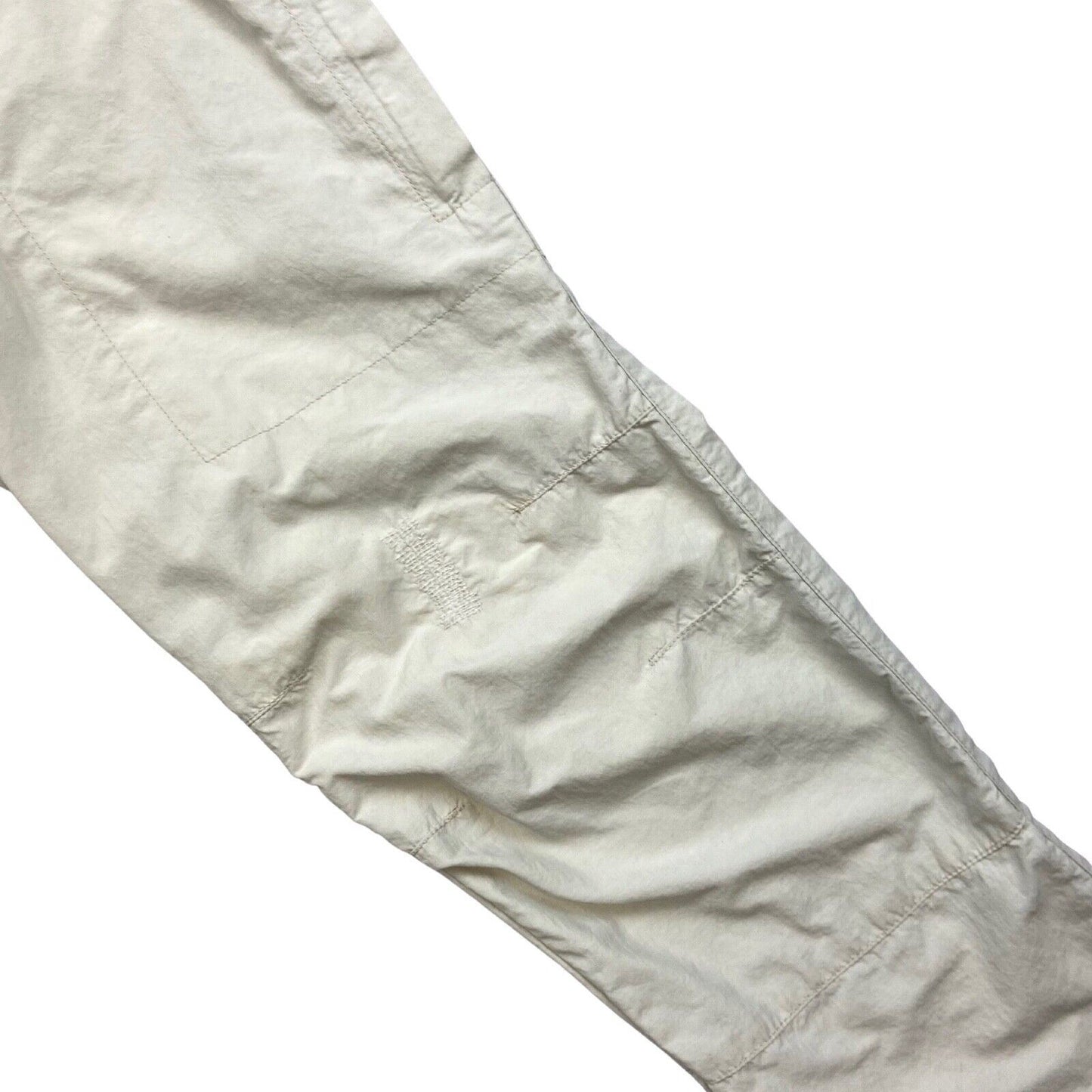 Vintage 90s 00s Light Cream Fjällräven Cargo Trousers Utility W31 L30 M