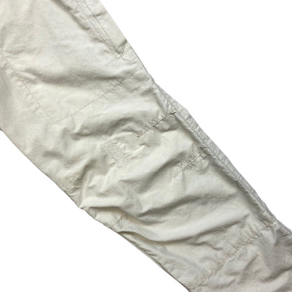 Vintage 90s 00s Light Cream Fjällräven Cargo Trousers Utility W31 L30 M