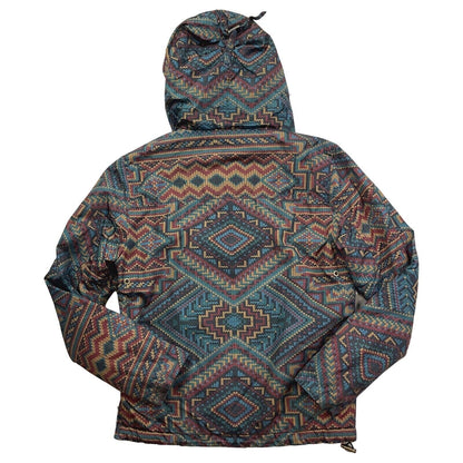 Vintage 90s 00s Napapijri Rainforet Printed Pullover Waterproof Jacket S
