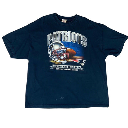 Vintage New England Patriots National Football League Graphic T-Shirt XXL