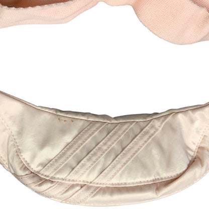 Vintage 90s 00s Baby Pink Adidas Three Striped Cross Body Bum Bag