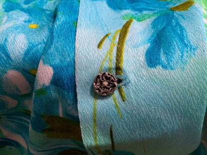 VTG 60s WALTAH CLARKES RAYON HAWAIIAN ALOHA SHIRT TIKI ROCKABILLY 42” (38)