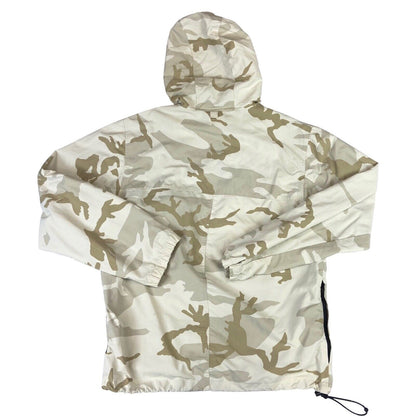 Vintage 00s Cream Carhartt Camouflage Print Pull Over Jacket L