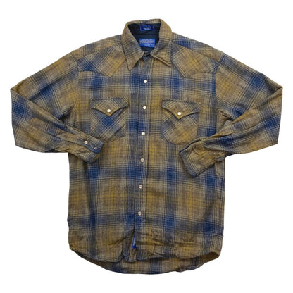 USA PENDLETON 1956 HIGH GRADE WESTERN WEAR CANYON SHIRT WOOL ROCKABILLY 38 (36)S