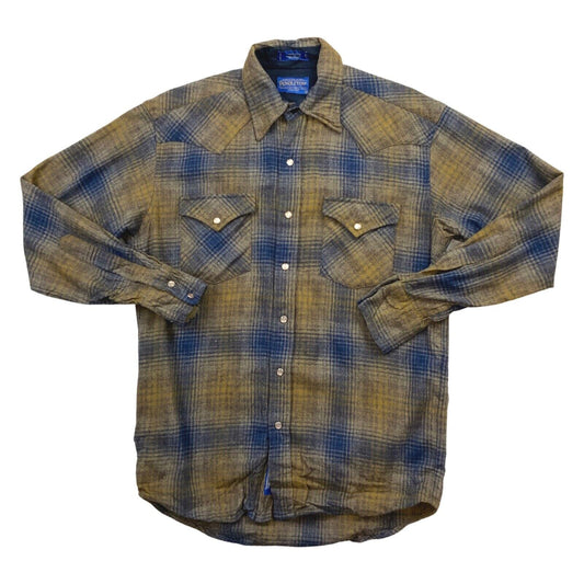 USA PENDLETON 1956 HIGH GRADE WESTERN WEAR CANYON SHIRT WOOL ROCKABILLY 38 (36)S