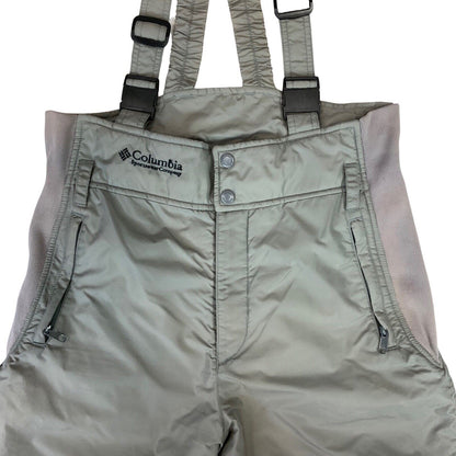2010s Grey Columbia Sportswear Company Waterproof Ski Salopettes Large