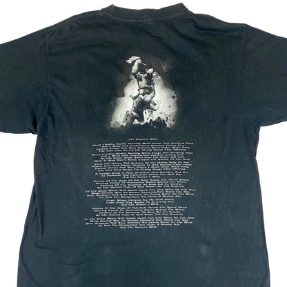 Vintage 1990s Manowar 'The Triumph Of Steel' Graphic T-Shirt Large