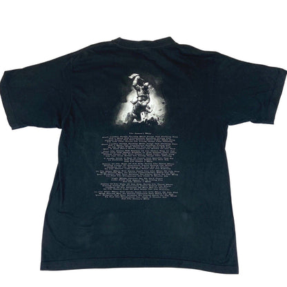 Vintage 1990s Manowar 'The Triumph Of Steel' Graphic T-Shirt Large