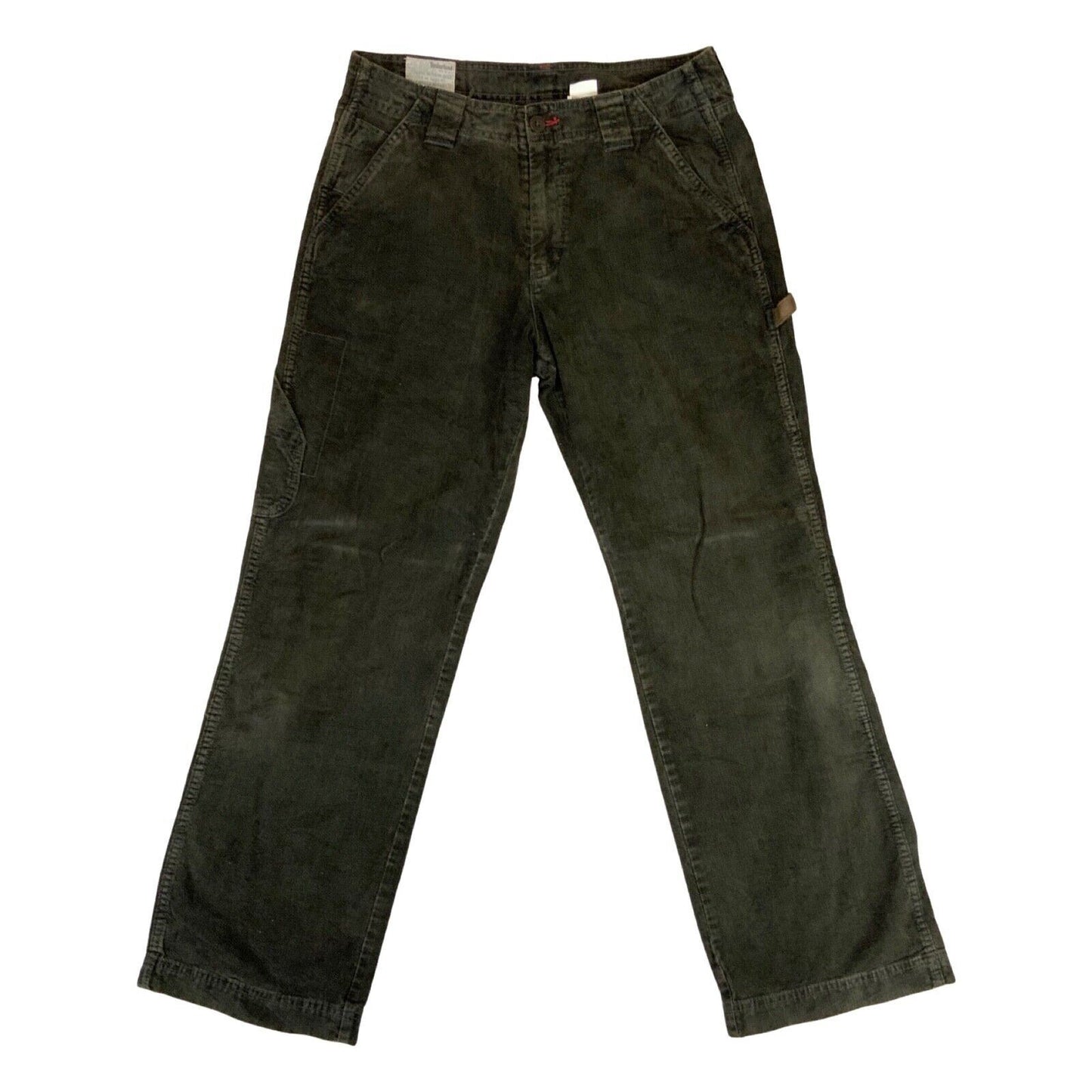 Vintage 00s Y2K Faded Brown Timberland Cotton Utility Carpenter Trousers