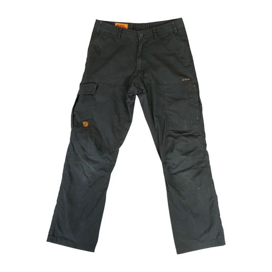Vintage 00s Grey Fjallraven Cargo Utility Trousers Outdoors Gorpcore XL