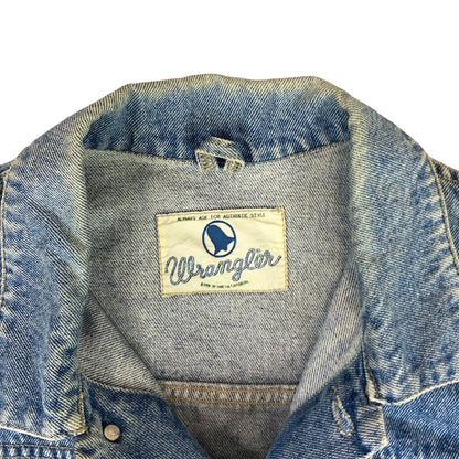 RARE VTG 80s WRANGLER BLUEBELL 30s TYPE 2 DENIM TRUCKER JACKET 45” (41)