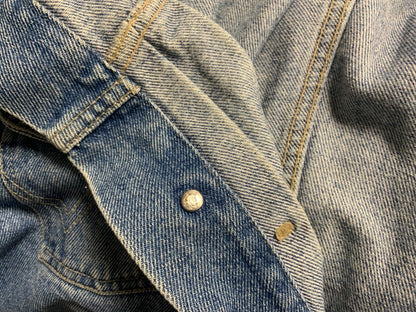 RARE VTG 80s WRANGLER BLUEBELL 30s TYPE 2 DENIM TRUCKER JACKET 45” (41)