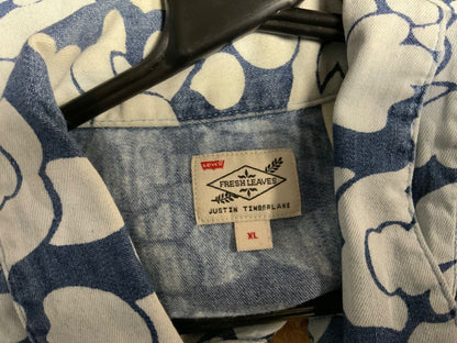LIMITED EDITION LEVIS JUSTIN TIMBERLAKE FRESH LEAVES COLLAB DENIM SHIRT 50” (46)