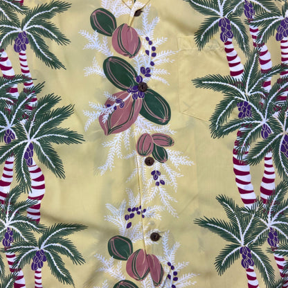 VTG SUN SURF TOYO 40s 50s STYLE HAWAIIAN ALOHA SHIRT RAYON ROCKABILLY 44” (40) M