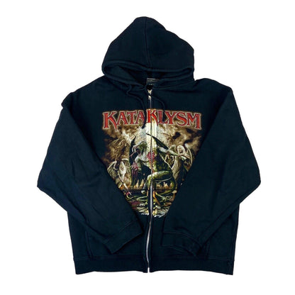 Preloved 2010 Black Kataklysm Graphic Printed Metal Rock Band Merch L-XL