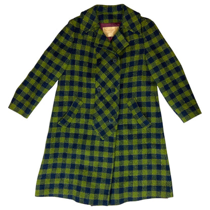 RARE VTG 60s 70s USA LADIES PENDLETON WOOL TWEED 3/4 COAT 39’ (36) SIZE 10-12