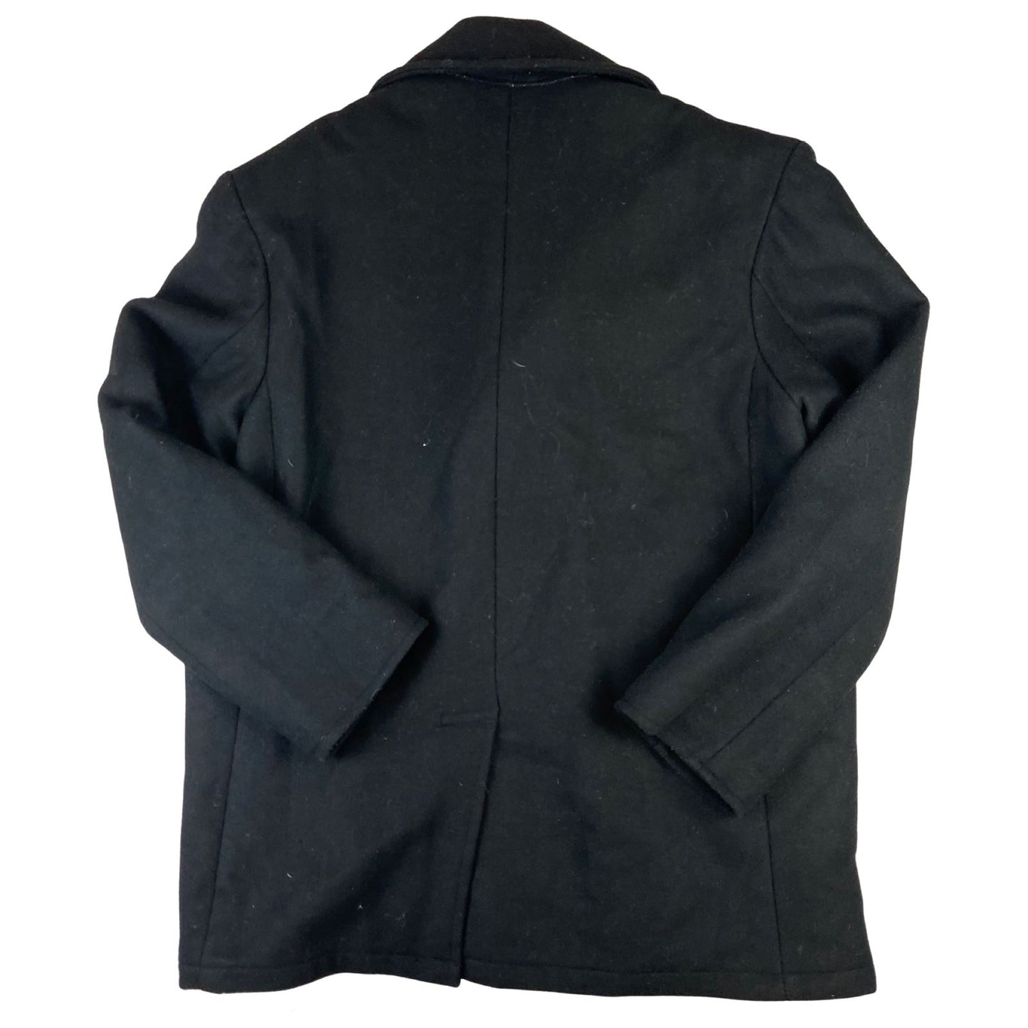 VTG MIL-TEC US NAVY PEACOAT WOOL DOUBLE BREASTED MILITARY ROCKABILLY 53 (50) XXL