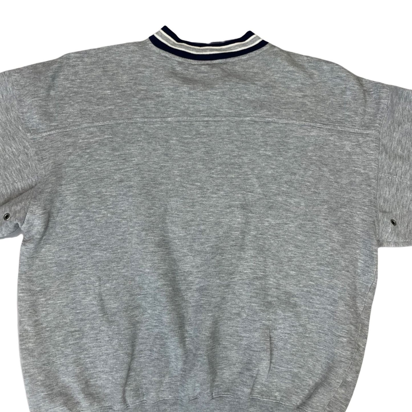 Vintage 90s 00s Grey Lee Sport Giants NFL Embroidered Graphic Sweater L