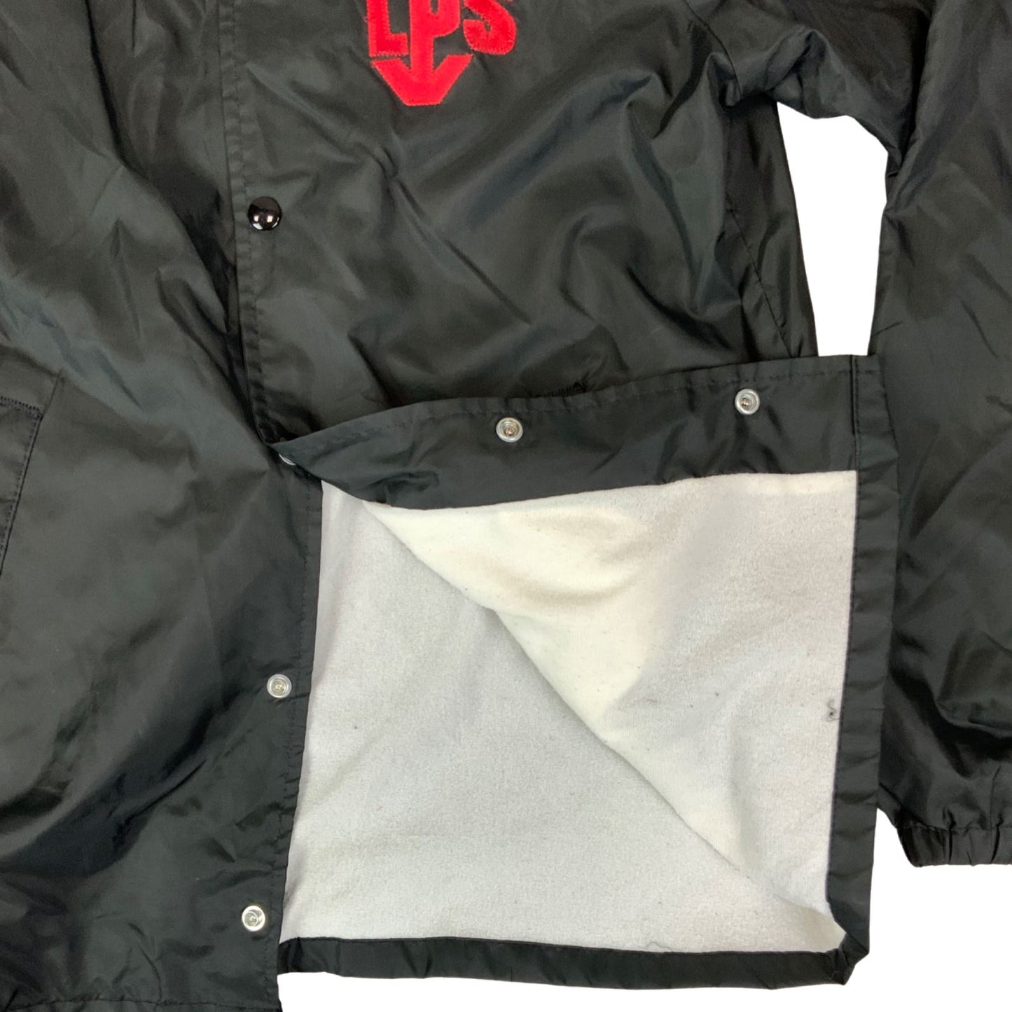 VTG 1970s LPS HARTWELL USA NYLON WORKWEAR JACKET WINDBREAKER SURFER 36” S