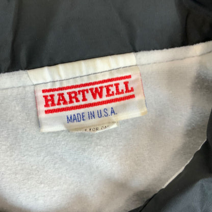 VTG 1970s LPS HARTWELL USA NYLON WORKWEAR JACKET WINDBREAKER SURFER 36” S