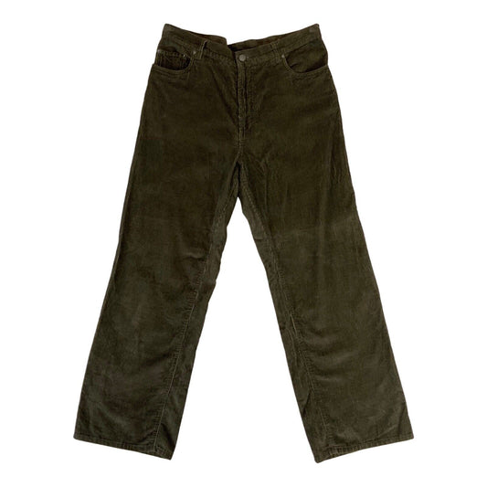 Vintage 90s 00s Brown Patagonia Corduroy Trousers 100% Cotton Gorpcore M W34 L30