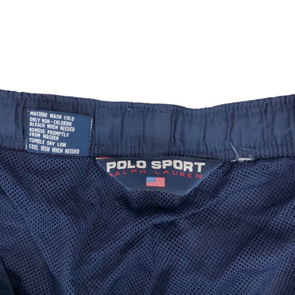 Vintage 90s Navy Polo Sport Ralph Lauren Shellsuit Tracksuit Bottoms XXL W47 L32