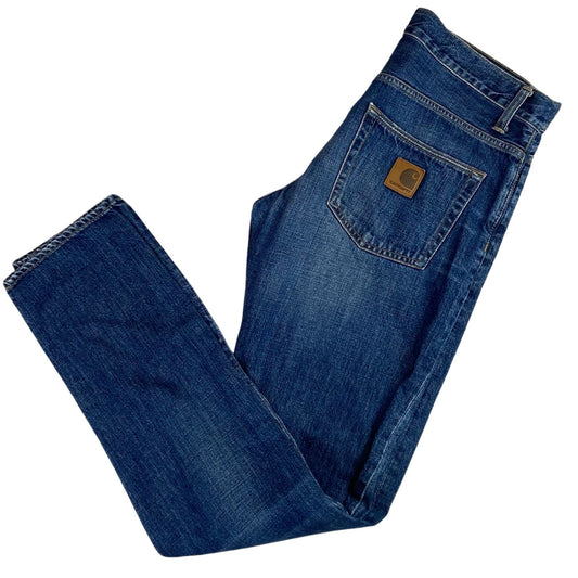 Vintage 00s Darkwash Denim Carhartt Klondike Pant Straight Legged Jeans L W36L34