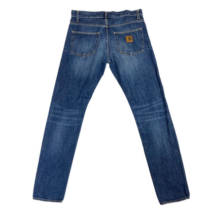 Vintage 00s Darkwash Denim Carhartt Klondike Pant Straight Legged Jeans L W36L34