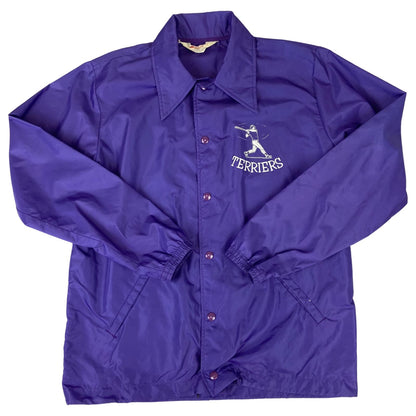 VTG 70s RENNOC NJ TERRIORS BASEBALL USA NYLON WORKWEAR SURFER JACKET SURFER 40 M