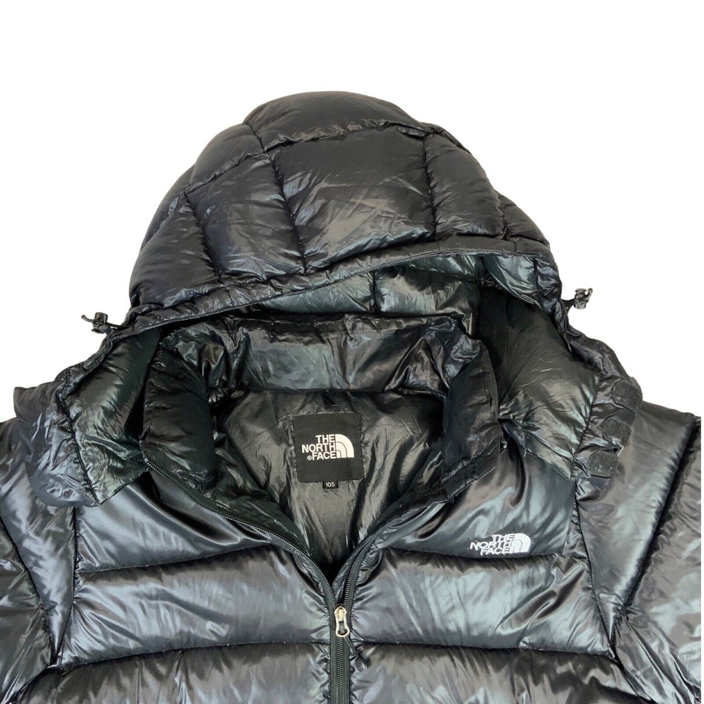 Vintage 90s 00s Black The North Face 700 Lightweight Puffer Jacket Pertex L