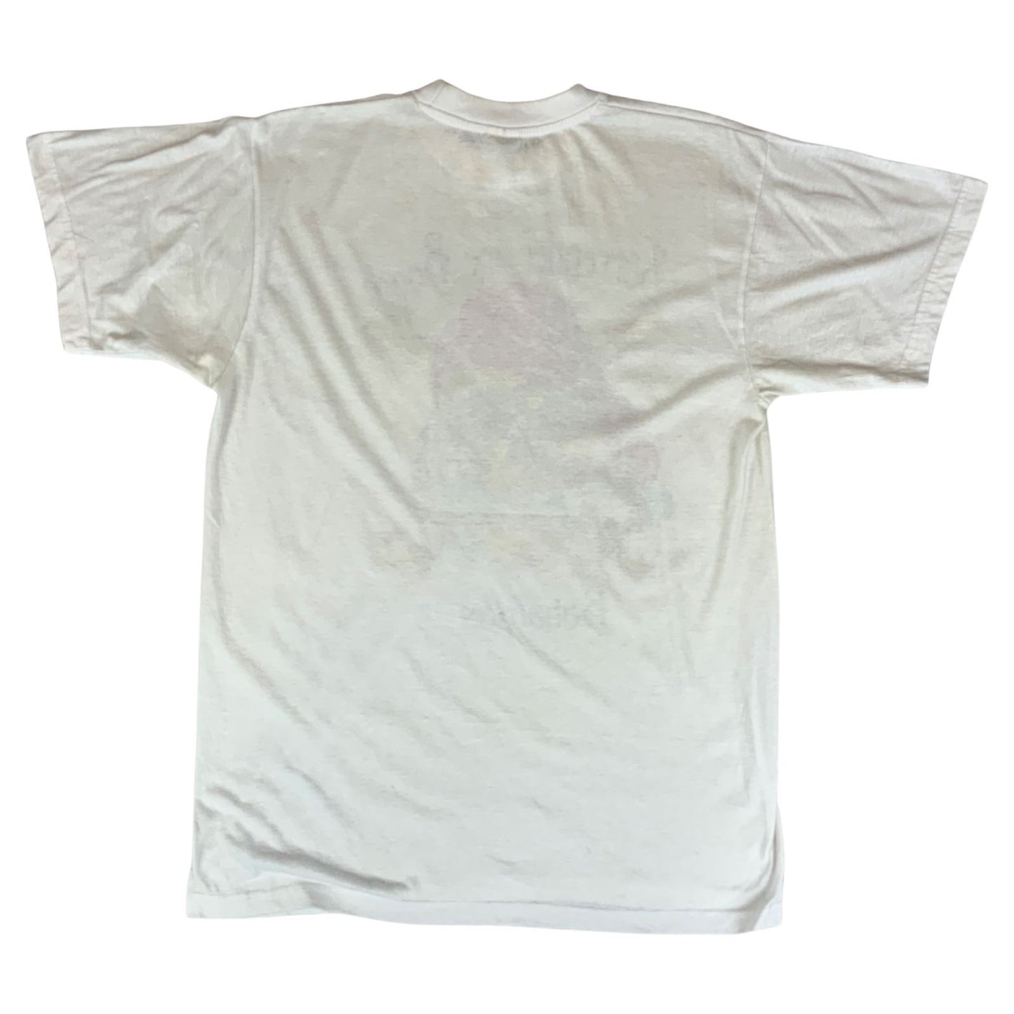 Vintage 90s White Bahamas 'Surrender The Booty' Comedy Innuendo Graphic Tee M