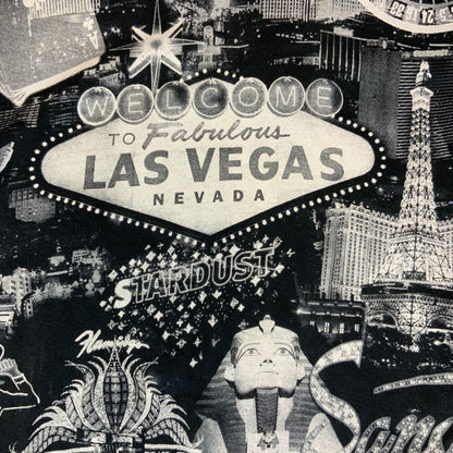Vintage 90s All Over Print Las Vegas Nevada USA T-Shirt Large