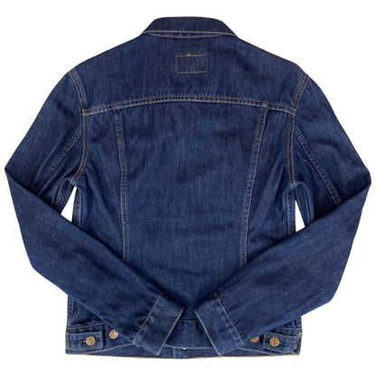 VTG LEVIS FOR GIRLS DENIM TYPE 3 TRUCKER JACKET INDIGO ROCKABILLY MOD 30” XXS