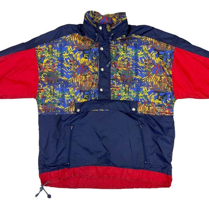 Vintage 90s San Marco Ventana Waterproof 1/2 Zip Windbreaker Large