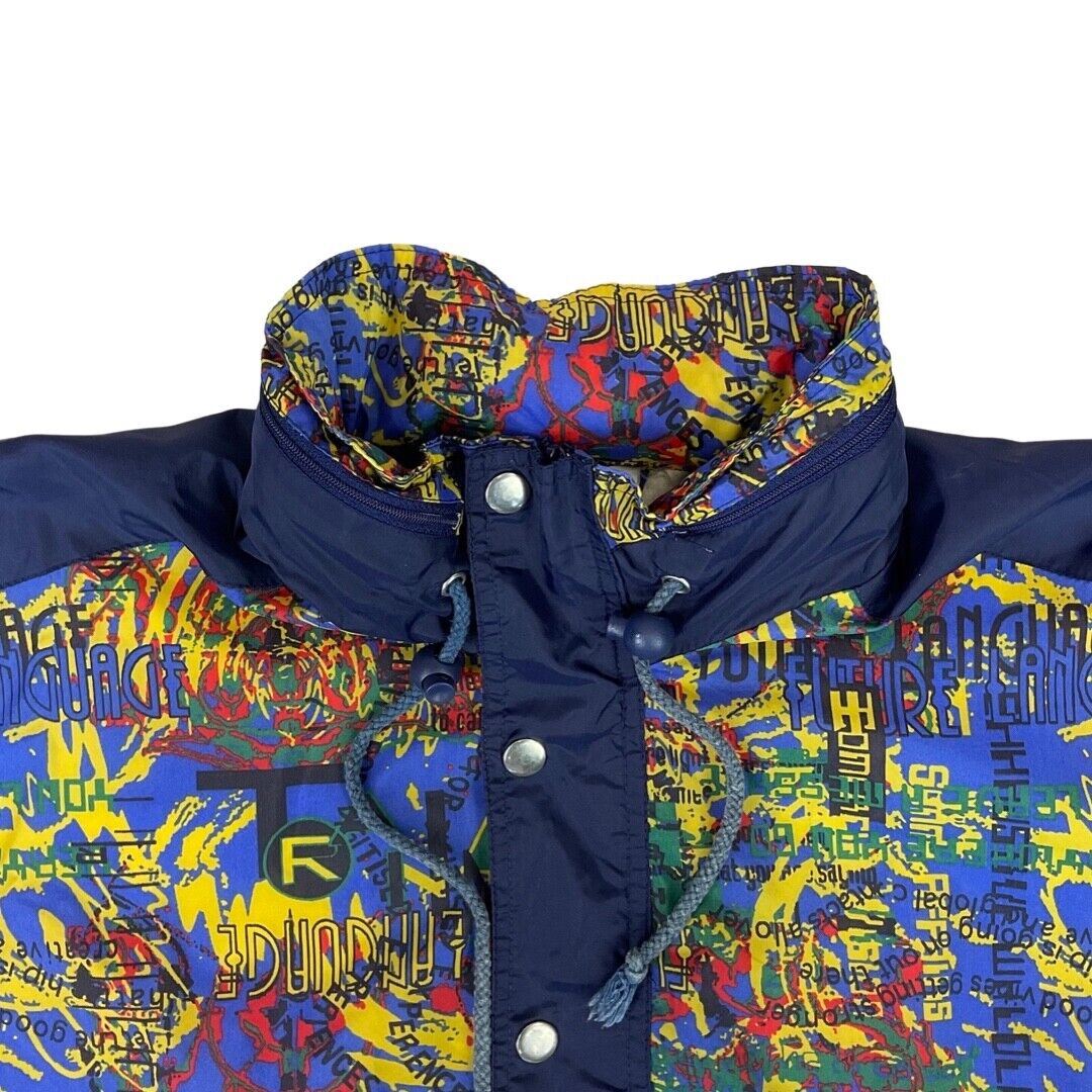 Vintage 90s San Marco Ventana Waterproof 1/2 Zip Windbreaker Large