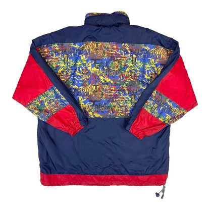 Vintage 90s San Marco Ventana Waterproof 1/2 Zip Windbreaker Large