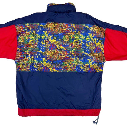Vintage 90s San Marco Ventana Waterproof 1/2 Zip Windbreaker Large