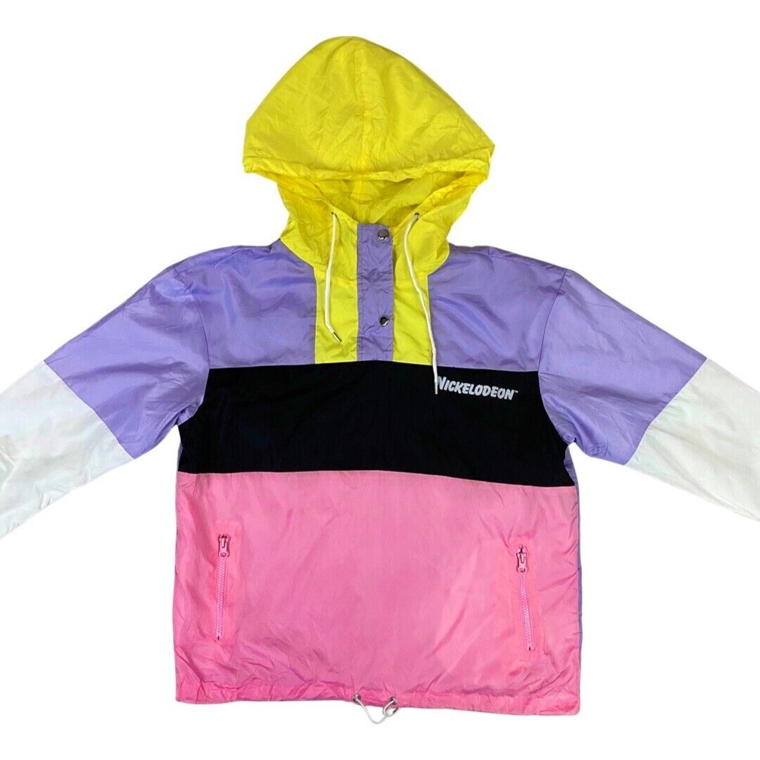 Nickelodeon Spongebob Squarepants Multi-Coloured Windbreaker Jacket Medium