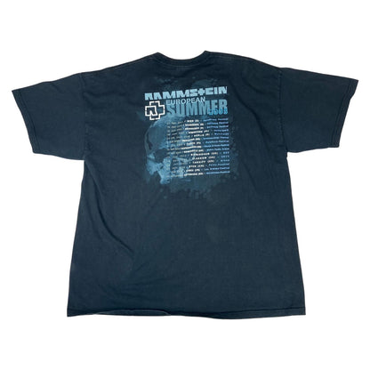 Rare Black 2005 Rammstein Reise Reise European Summer Tour T-Shirt XL
