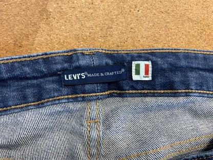 LEVIS BIG E SELVEDGE MADE & CRAFTED 721 HIGH RISE SKINNY STRETCH JEANS 30W 30L