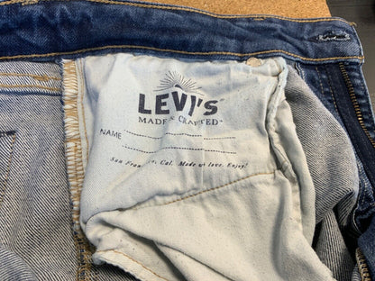 LEVIS BIG E SELVEDGE MADE & CRAFTED 721 HIGH RISE SKINNY STRETCH JEANS 30W 30L