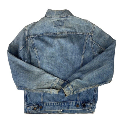 VTG 80s USA MADE LEVIS 70505 0213 TYPE 3 TRUCKER DENIM JACKET MOD SKINS 36” S