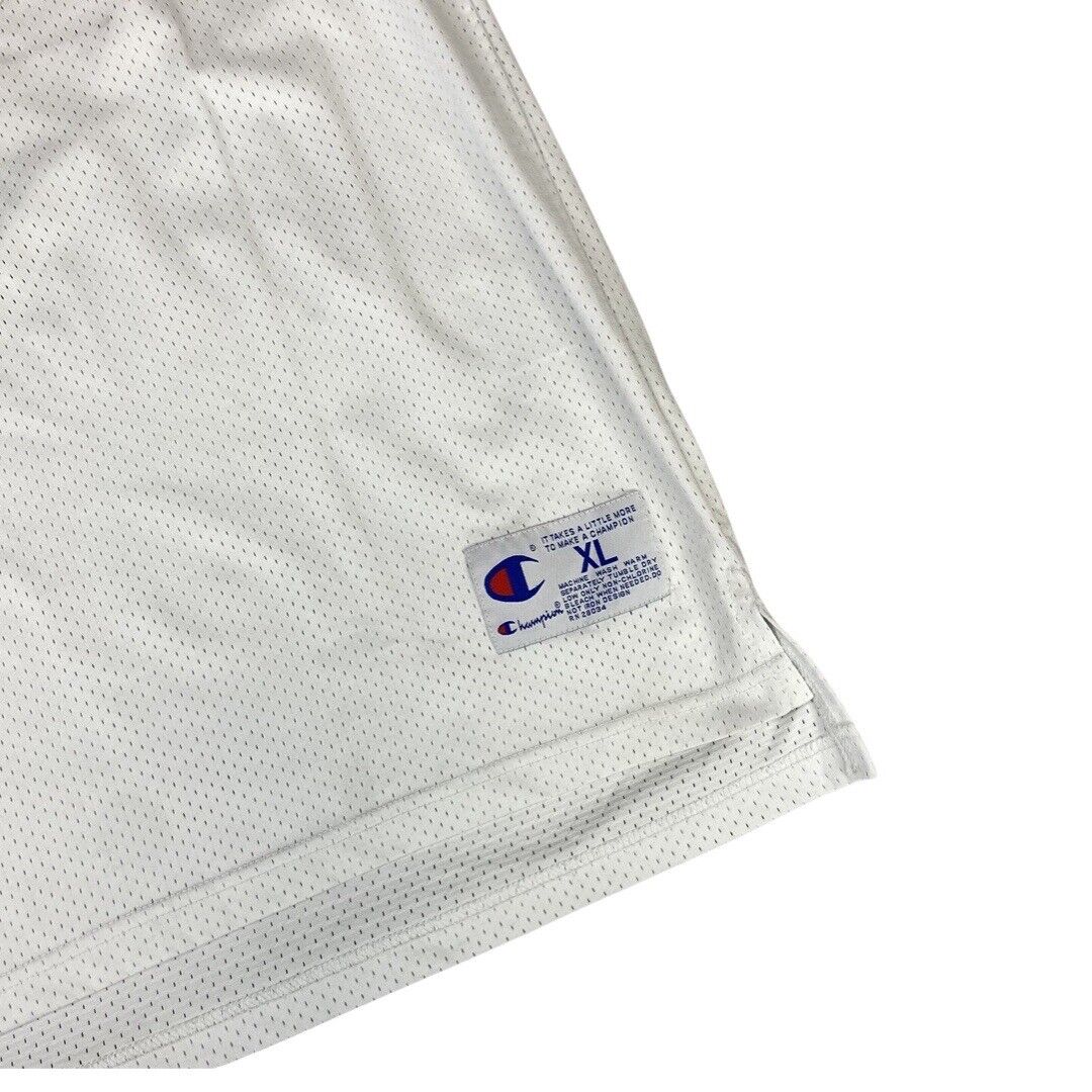 White Champion Tune Squad Space Jam Bill Murray #22 Mesh Basketball Jersey XL