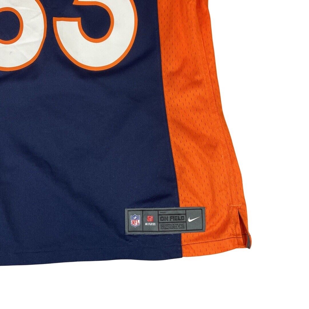 Nike Navy & Orange Denver Broncos NFL WELKER #83 Jersey Medium