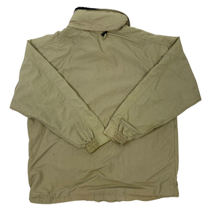 Vintage 90s Beige Kappa Zip Down Embroidered Coat XL